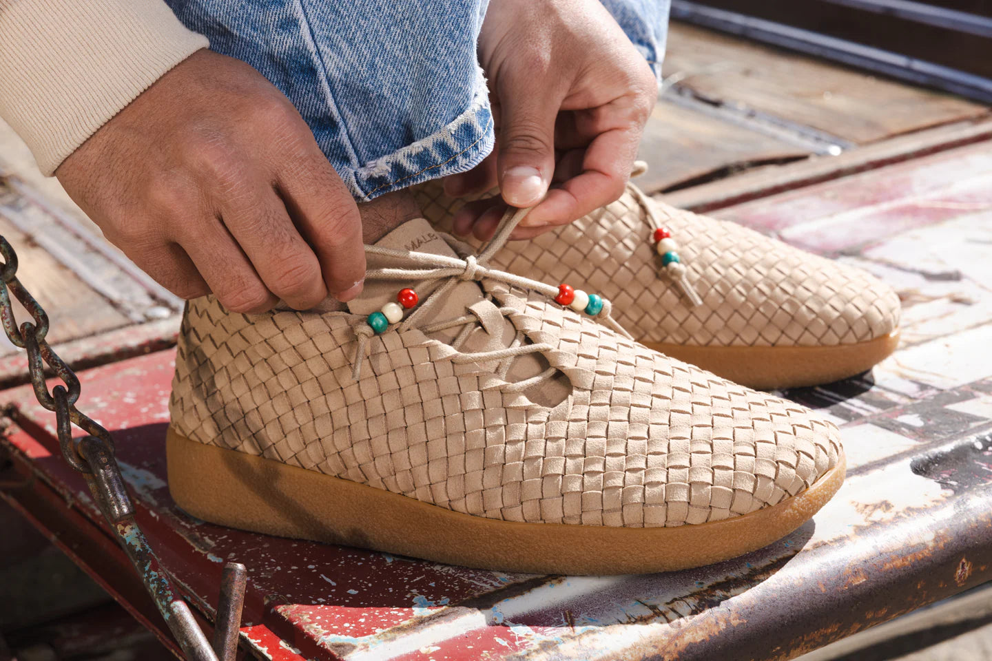 SS24 Matador Chukka Low / Beige  (Malibu Sandals)