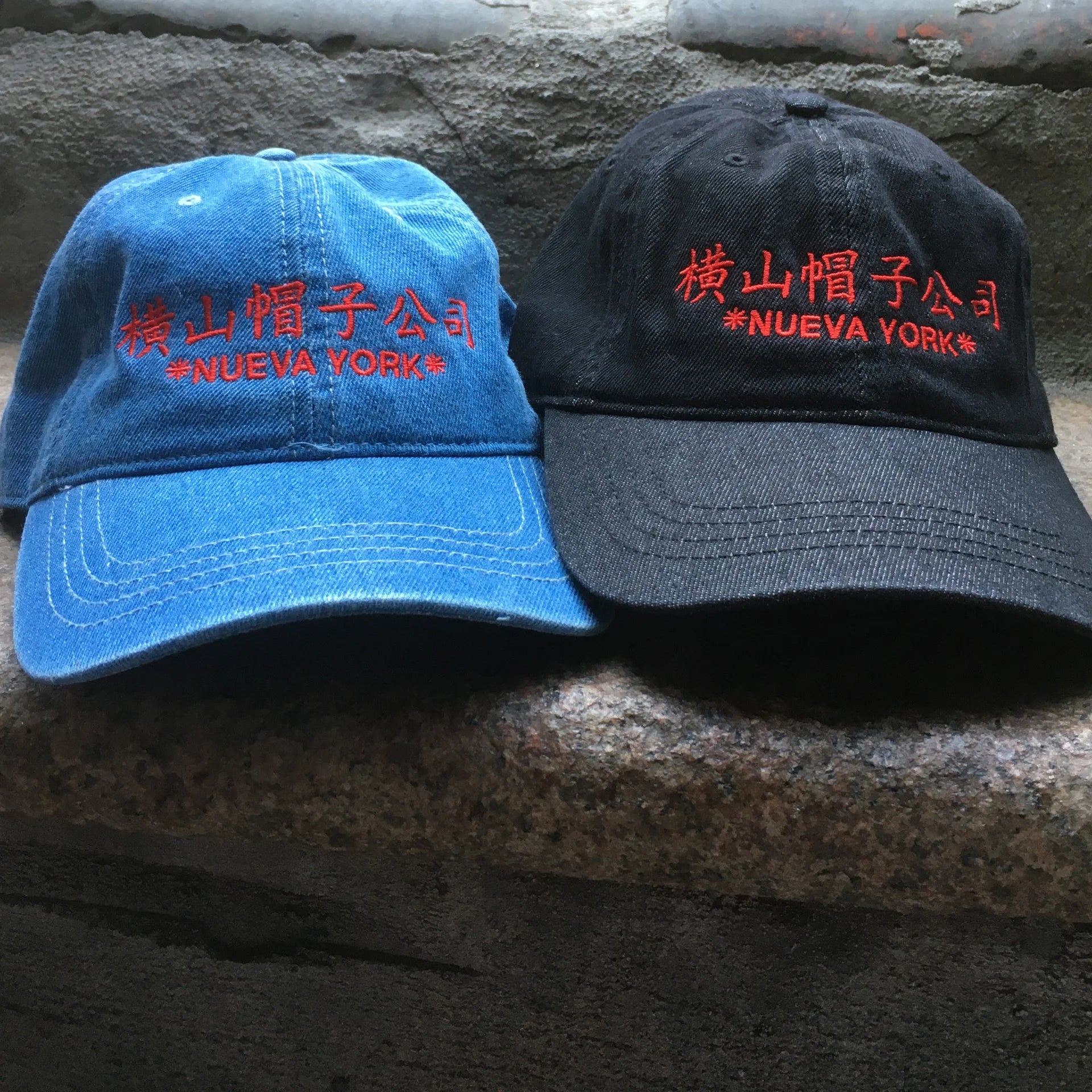 Kanji Logo Denim Cap / Yokkoyama Hat Market