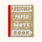 Rescued Paper Notebook / Large
