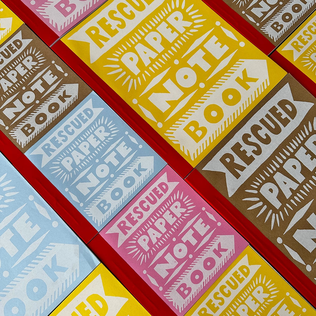 Rescued Paper Notebook / Large