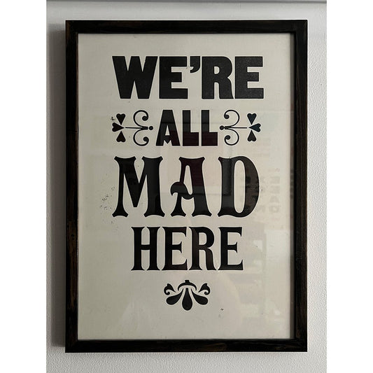 ALL MAD - ALICE IN WONDERLAND/ Poster