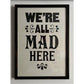 ALL MAD - ALICE IN WONDERLAND/ Poster