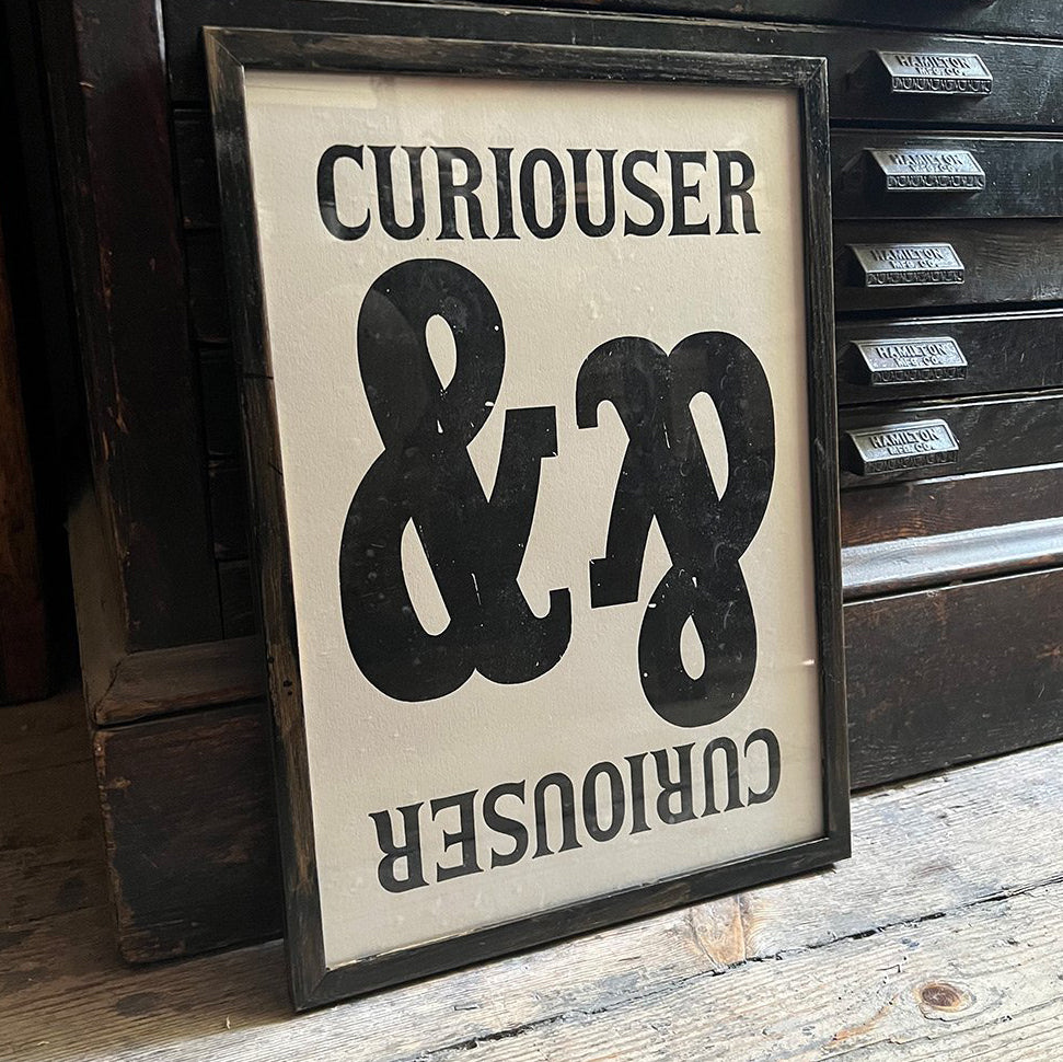 CURIOUSER - ALICE IN WONDERLAND/ Poster