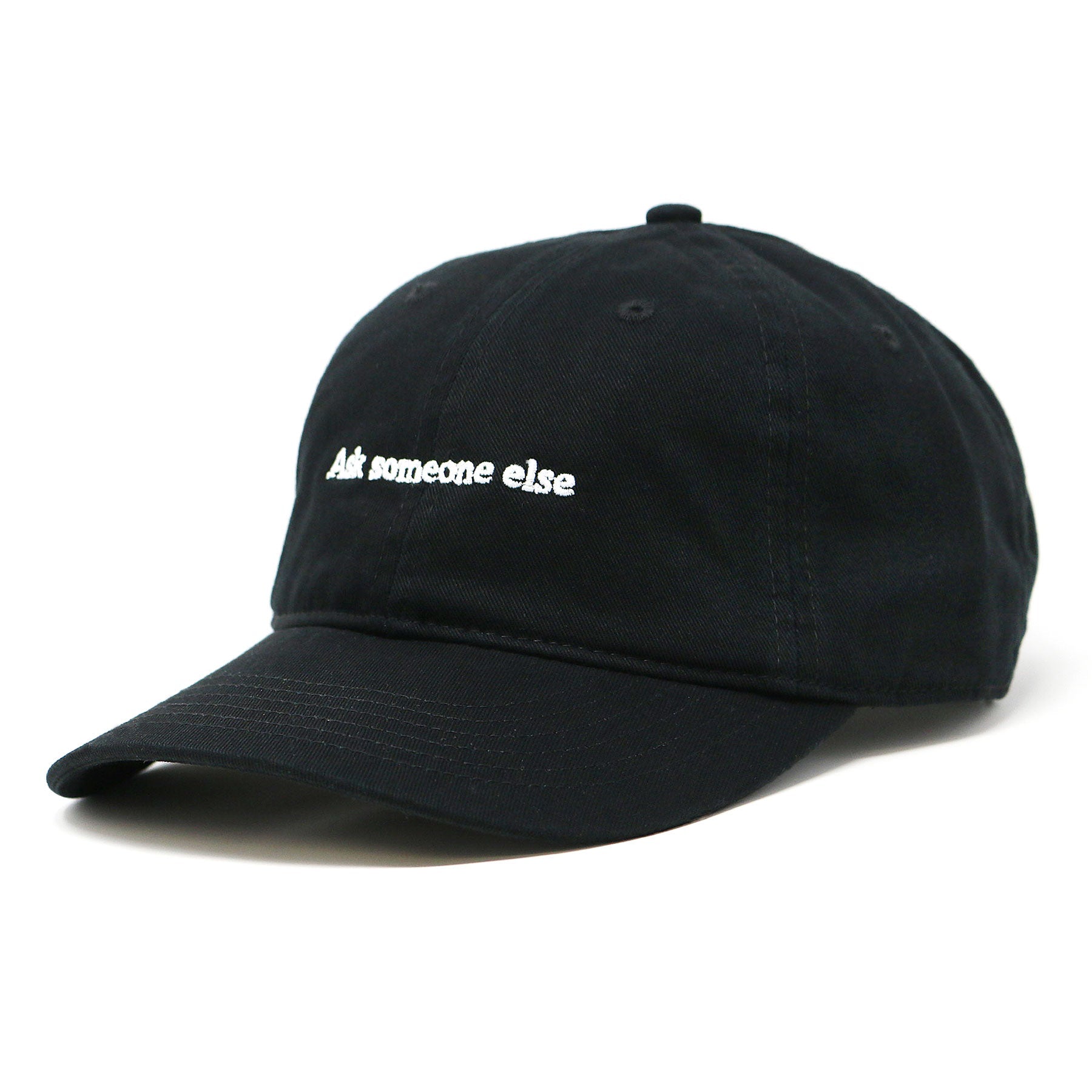 Ask someone else Hat / Black