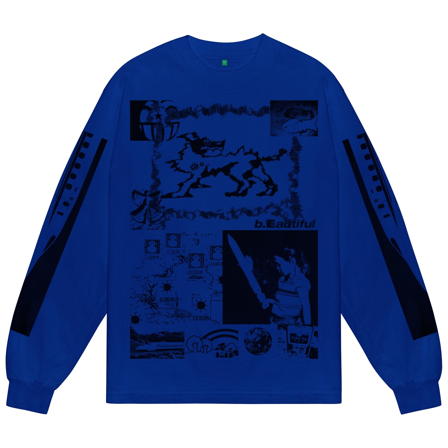 b.Eautiful x kiiro Shinkansen LS Shirt