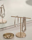 Fog linen work / Brass Accessory Stand / Small