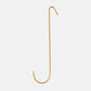 Fog linen work / Brass J Hook Long/ Large