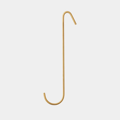 Fog linen work / Brass J Hook Long