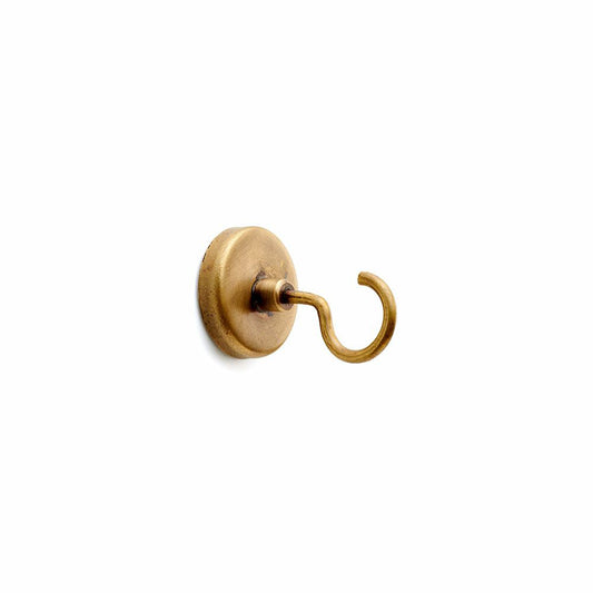 Fog linen work / Brass Magnet Hook / Eye-ring