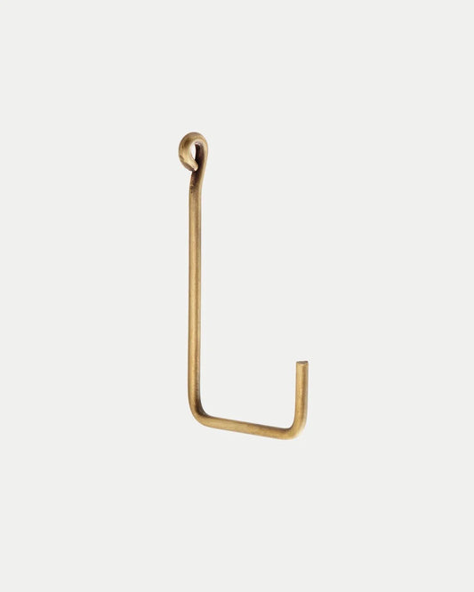 Fog linen work / Brass Single Hook / Small