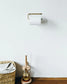 Fog linen work / Brass Toilet Paper Holder