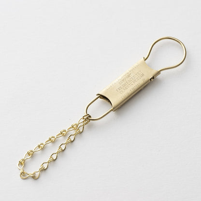 CDW Key Ring/ GORDON Typography with Chain