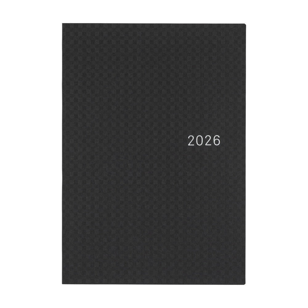 2026 Planner / Hon A5 Paper Series Black Gingham