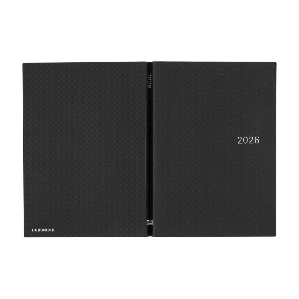 2026 Planner / Hon A5 Paper Series Black Gingham