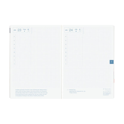 2026 Planner / Hon A5 Paper Series Black Gingham