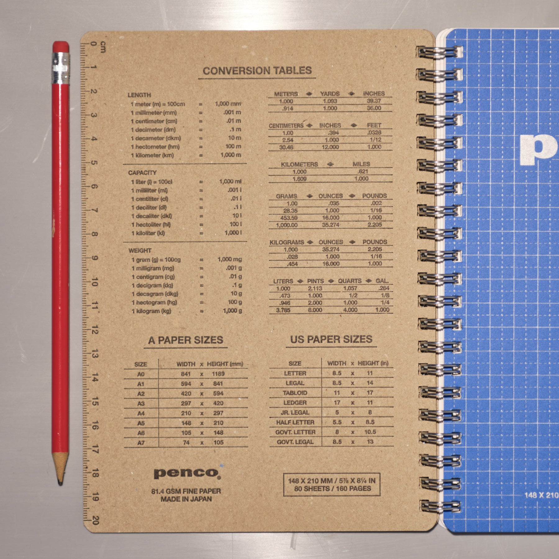 Wirebound Notebook A5 Ruled