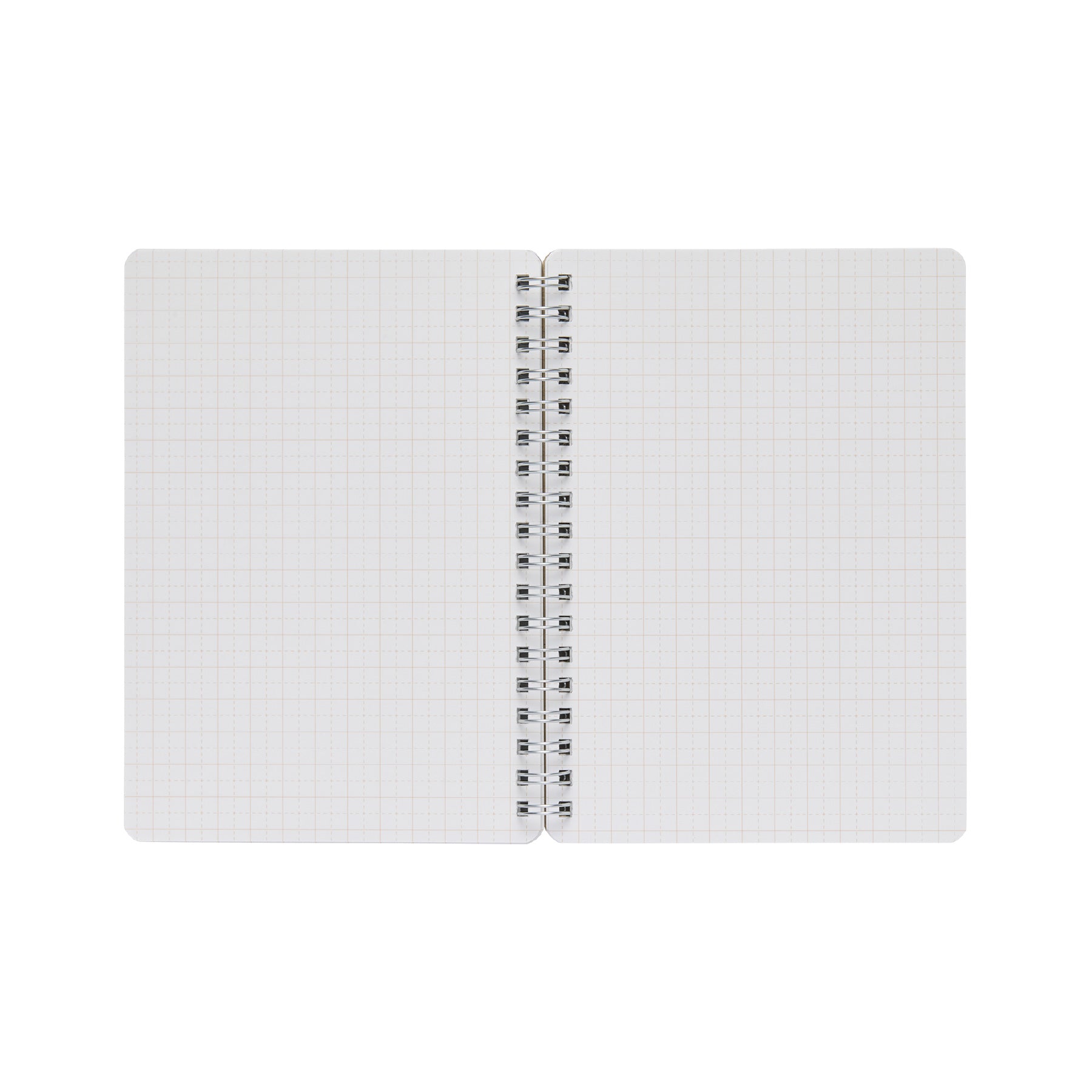 Wirebound Notebook B6 Grid