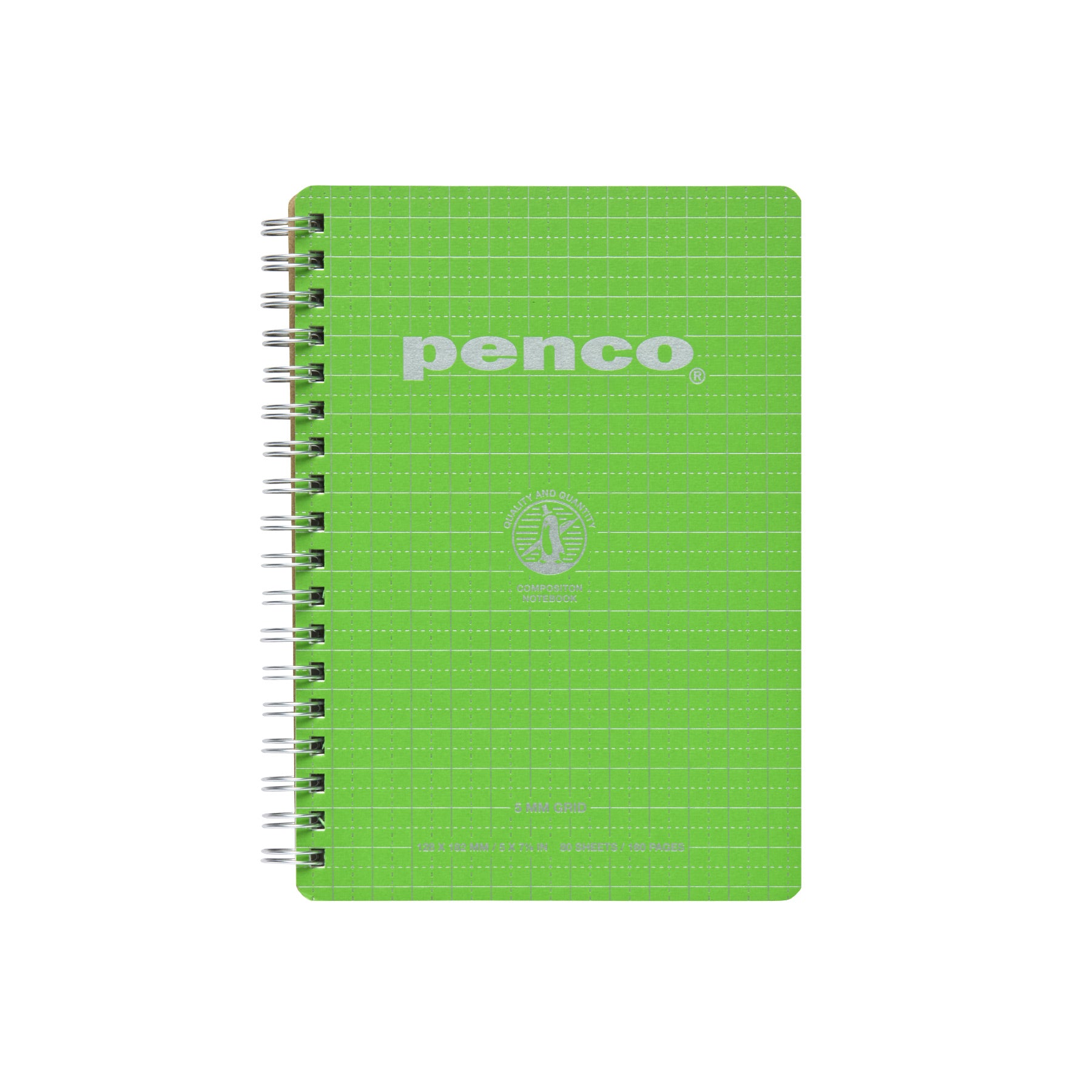 Wirebound Notebook B6 Grid