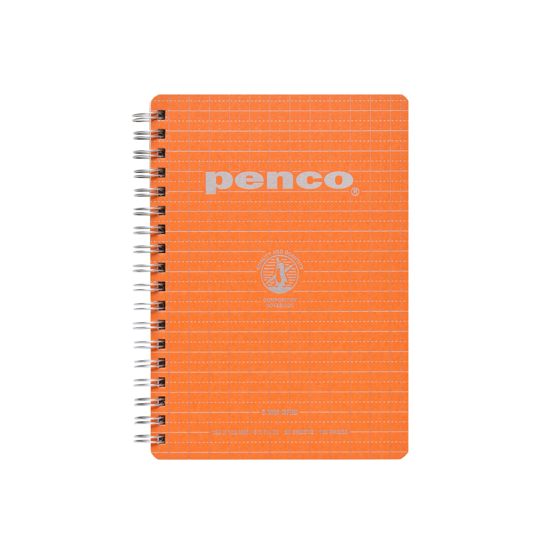 Wirebound Notebook B6 Grid