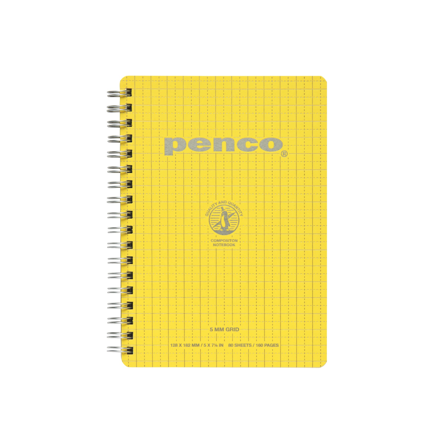Wirebound Notebook B6 Grid
