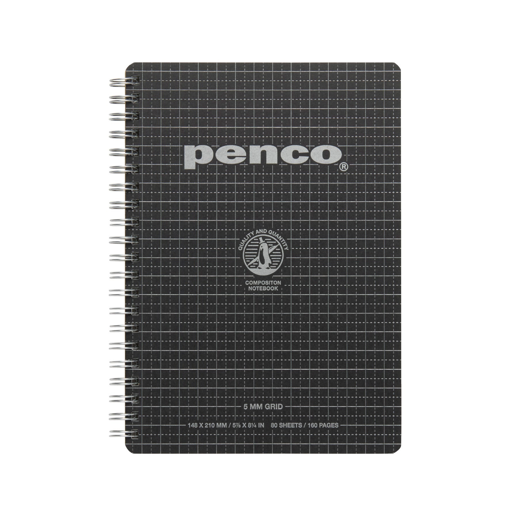 Wirebound Notebook A5 Grid