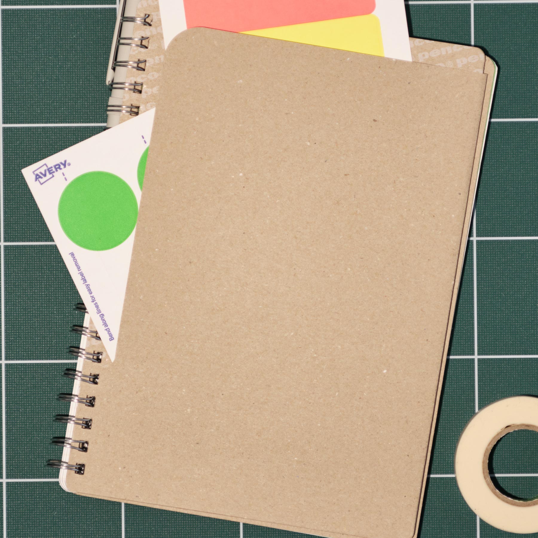 Wirebound Notebook A5 Grid