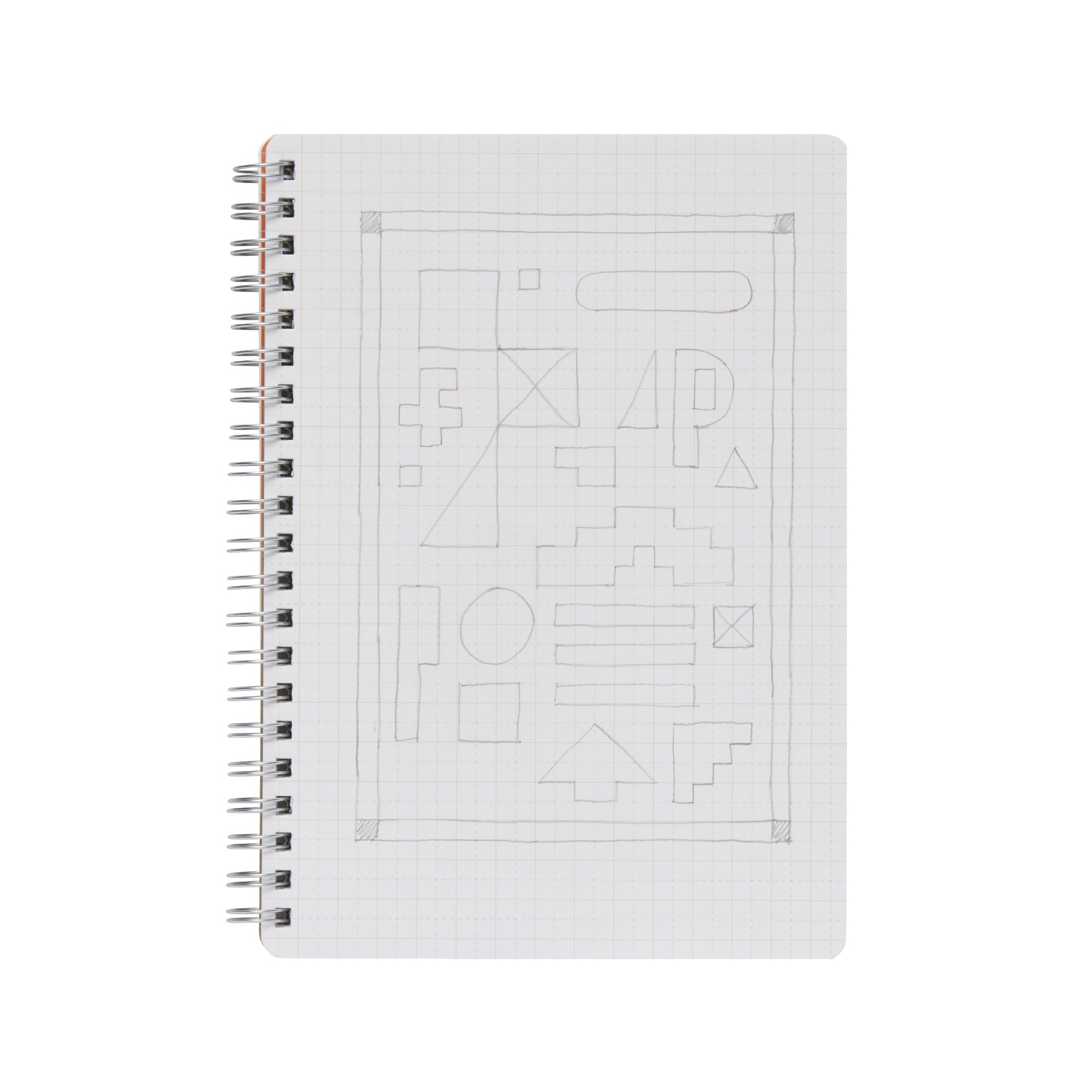 Wirebound Notebook A5 Grid