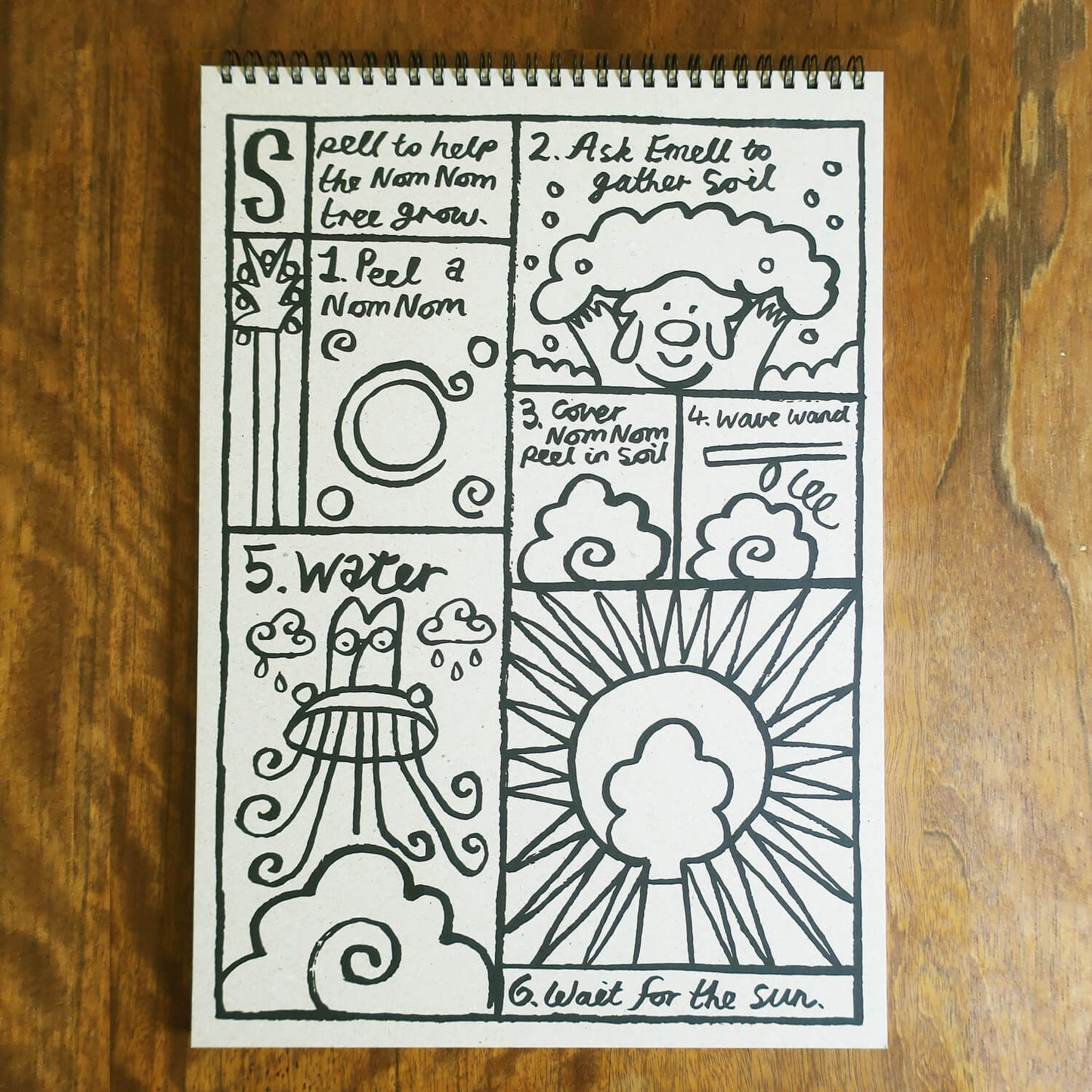 Woset Doona's Large Sketchbook