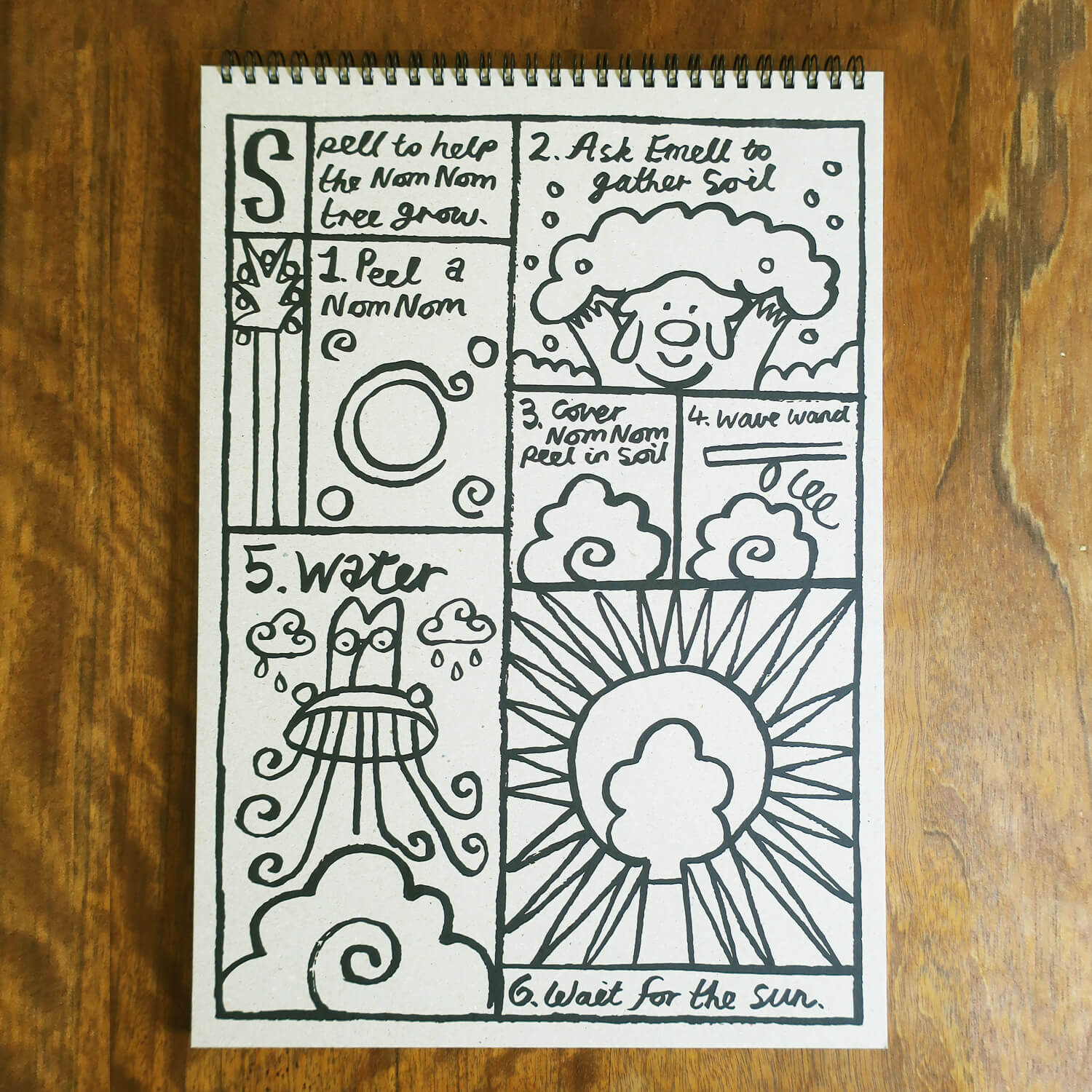 Woset Doona's Large Sketchbook