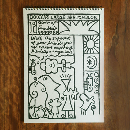 Woset Doona's Large Sketchbook