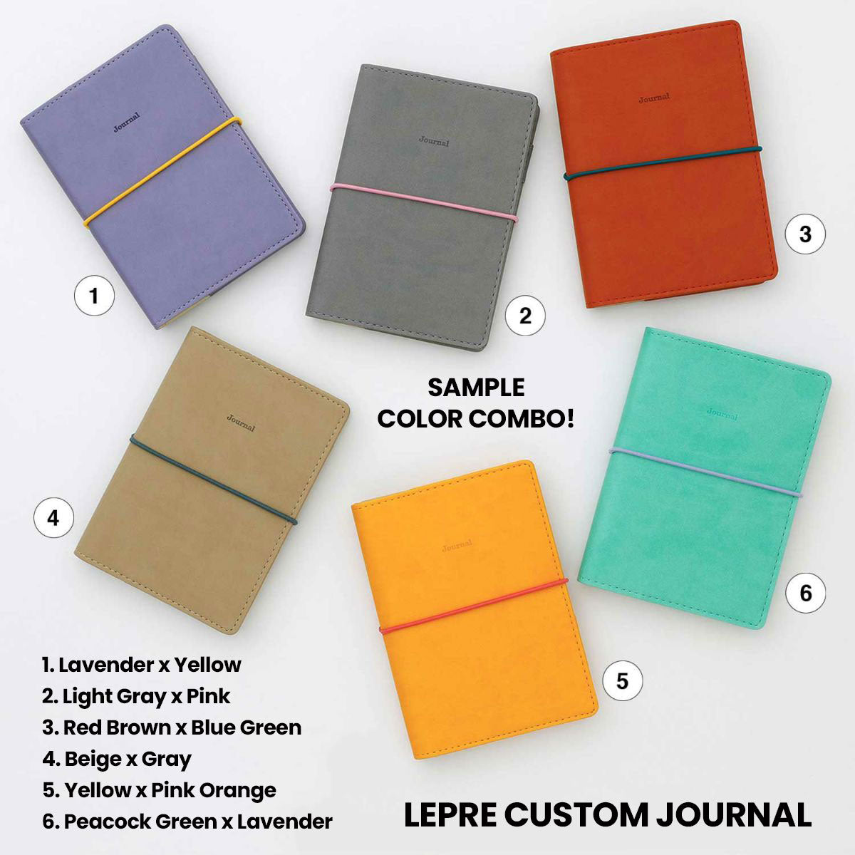 Lepre Custom Journal / Rubber Band