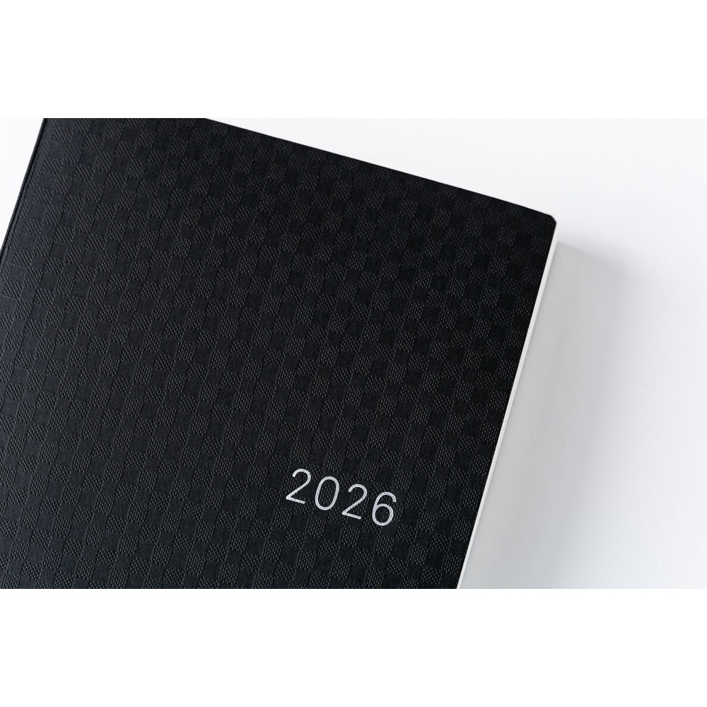 2026 Planner / Hon A6 Paper Series Black Gingham