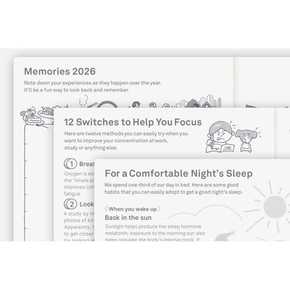 2026 Planner / Original Book A6