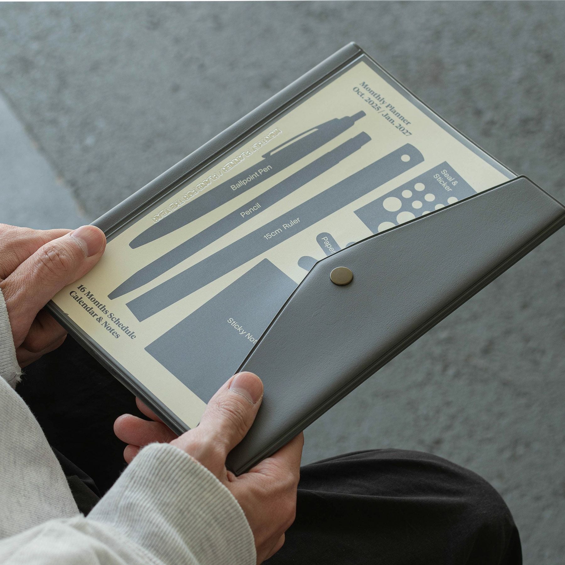 2026 Monthly Planner Fugen A5