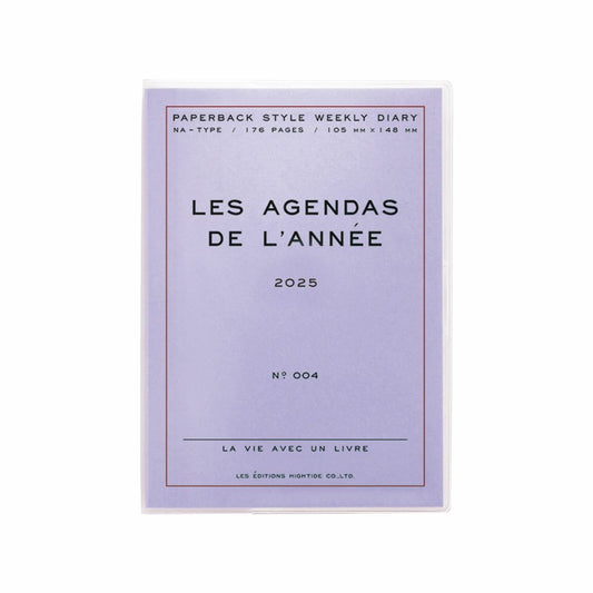 2025 Weekly Planner Poche A6