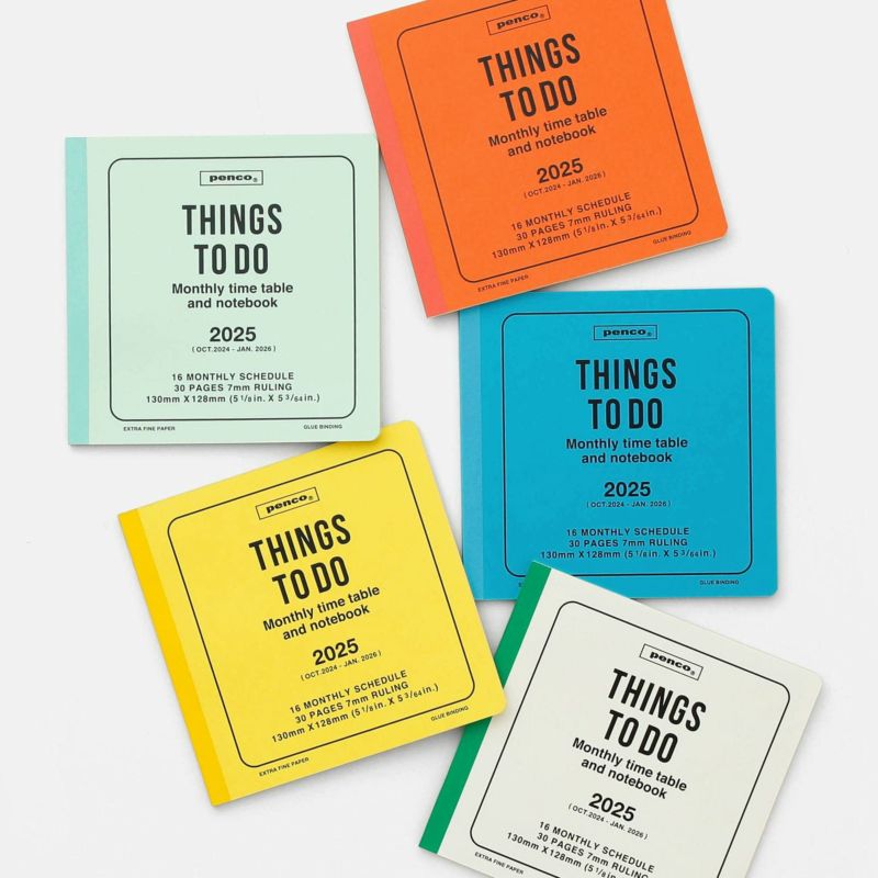 2025 Monthly Planner Penco Square