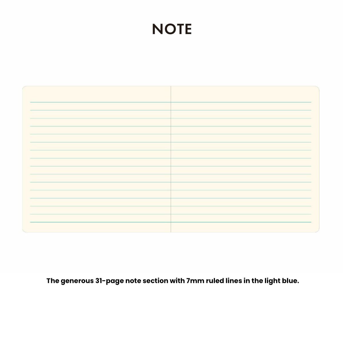 2025 Monthly Planner Penco Square