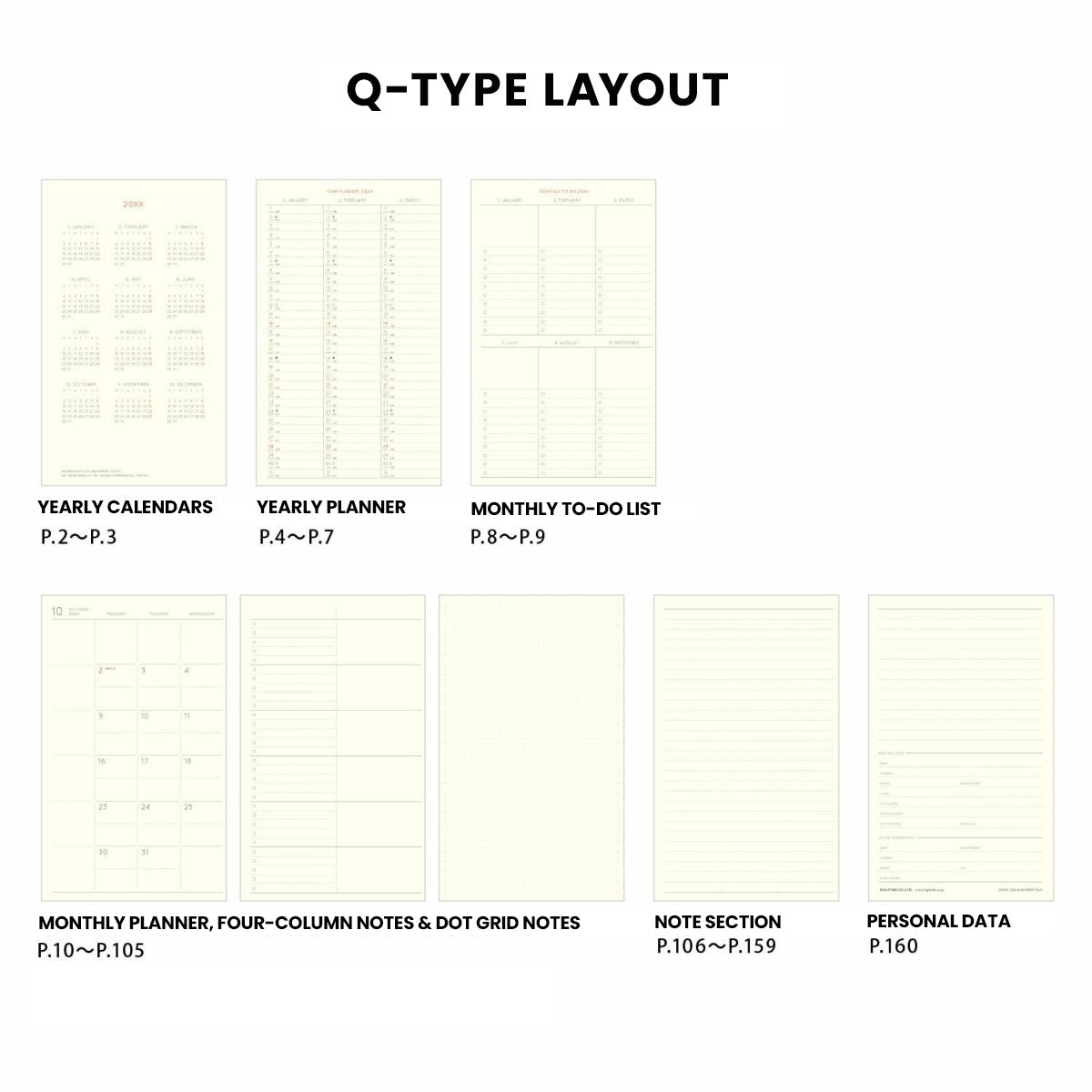 2025 Monthly Planner Shine B6 Slim | $28.00 2025-monthly-planner-shine-b6-slim-28-00