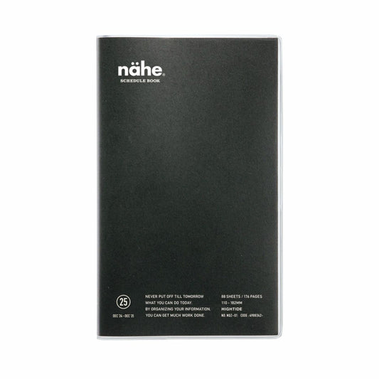 2025 Weekly Planner Nähe B6 Slim Vertical