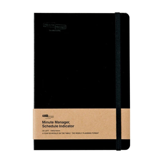 2025 Weekly Planner Minute Manager EX A5 LEFT