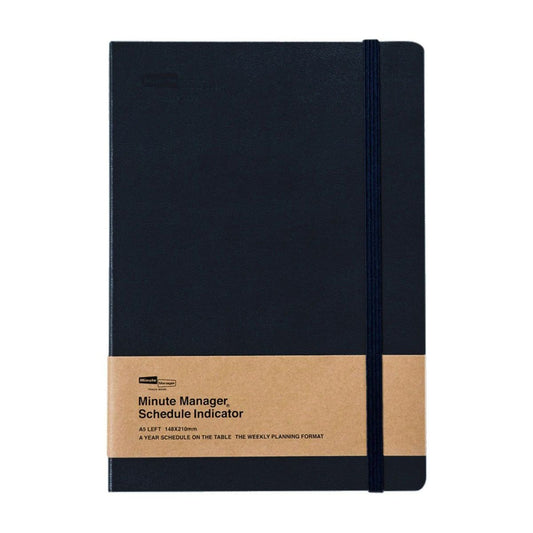 2025 Weekly Planner Minute Manager EX A5 LEFT