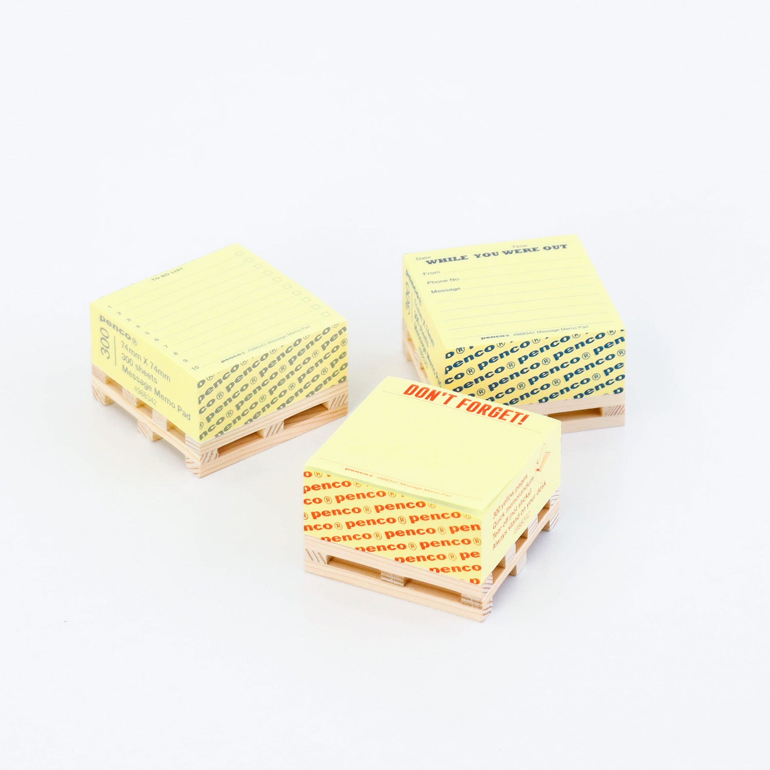 Memo Block on Pallet (PENCO)