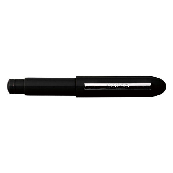 Penco Perfection Pencil Light compact mechanical pencil in Black with a silver clip and brand name.