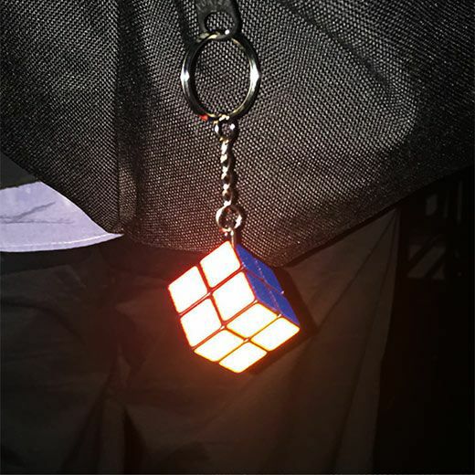 Reflector Magic Cube Key Chain – HIGHTIDE STORE DTLA