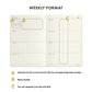 2024 Weekly Planner Tennis Cat A6