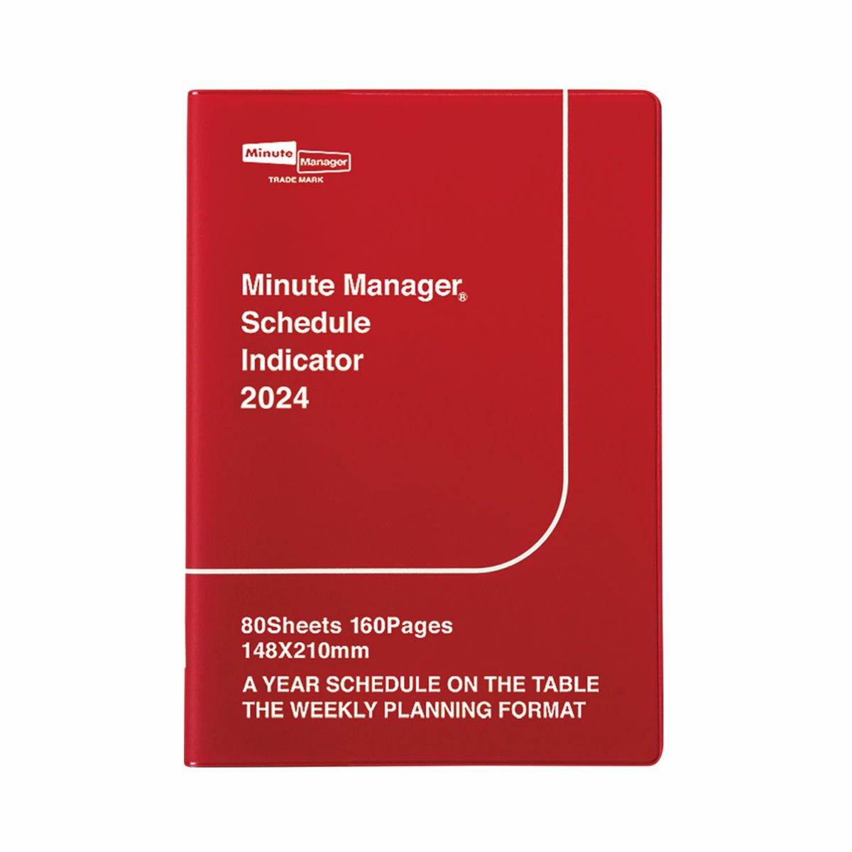 2024 Weekly Planner Minute Manager A5 LEFT