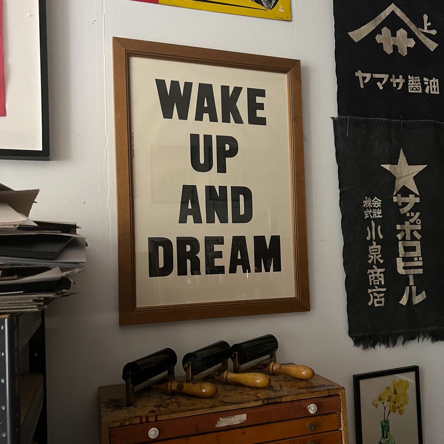 WAKE UP AND DREAM/ Poster