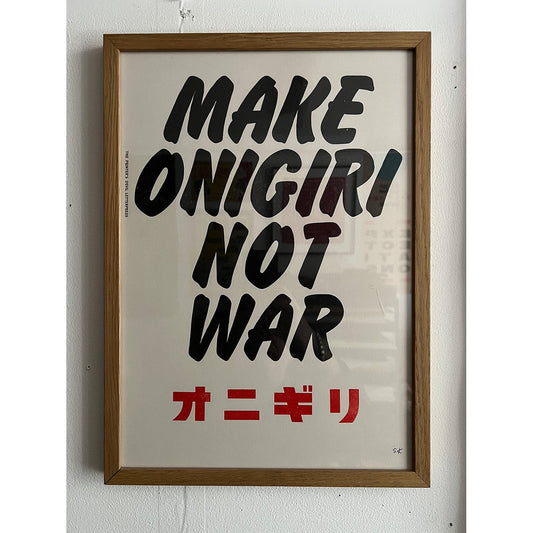 MAKE ONIGIRI/ Poster