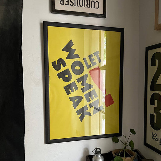 LET WOMAN SPEAK/ Poster