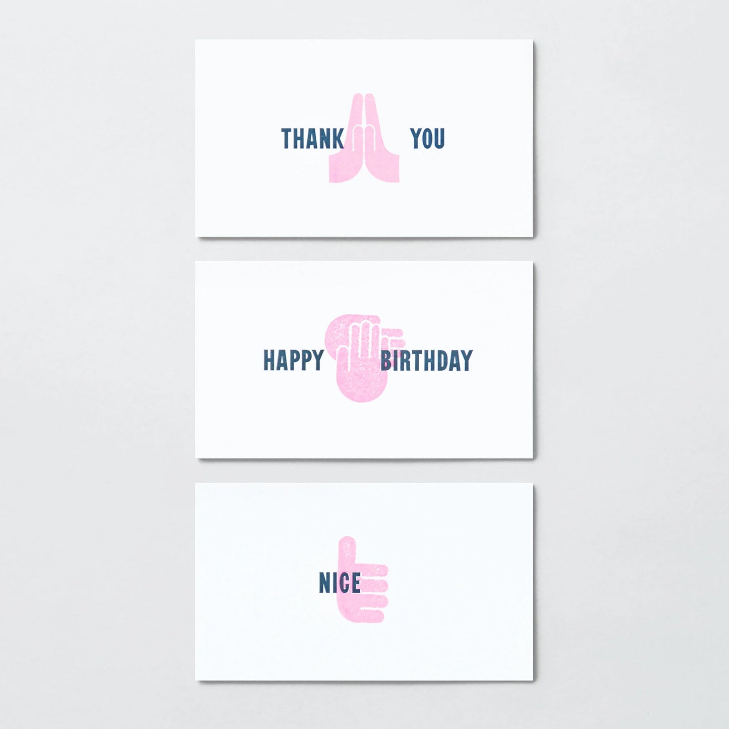 One Word Card / Papier Labo.